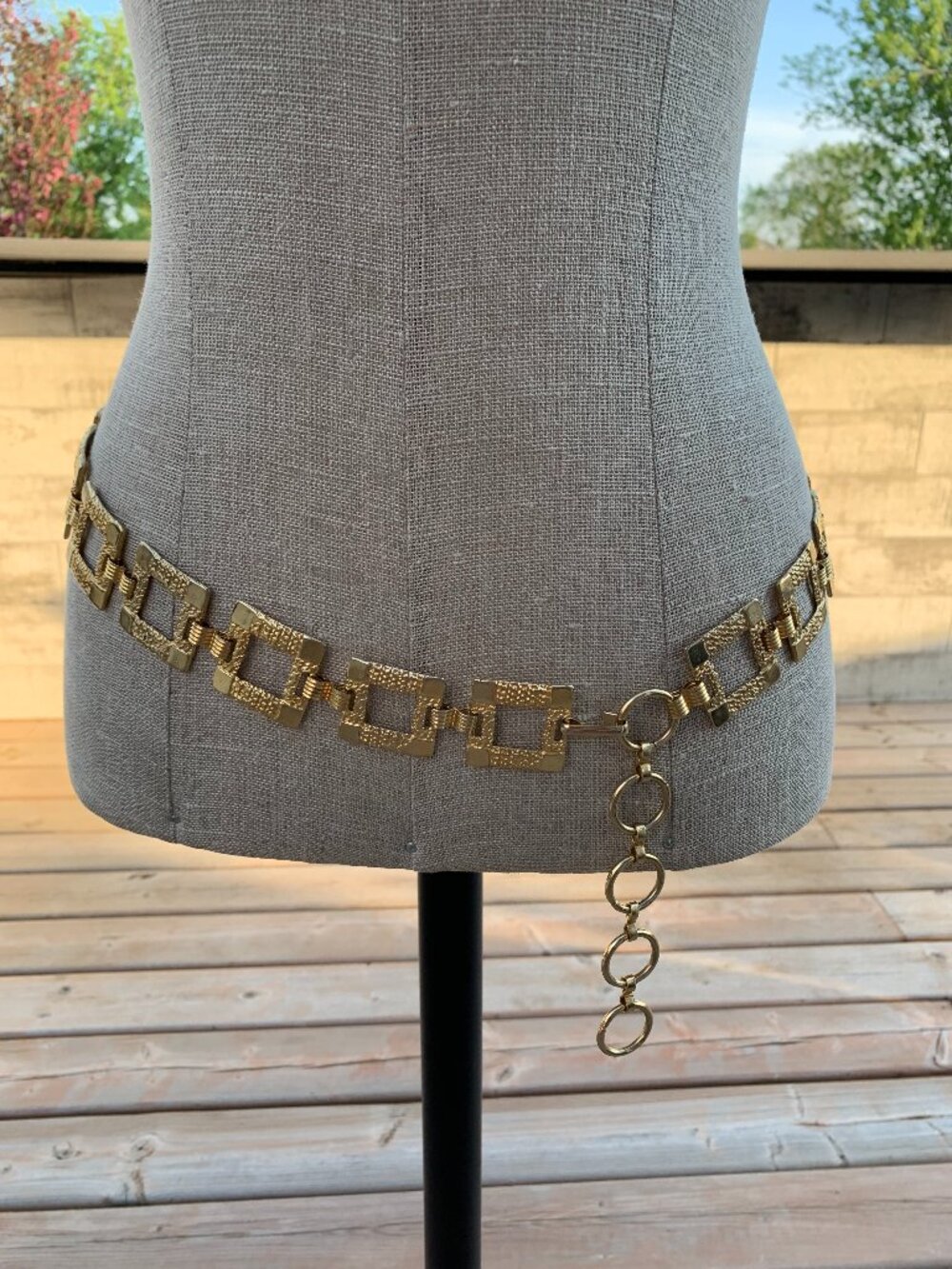 Vintage Chain Hip Waist Belt Gold Bikini Body Jewelry Beach Festival Boho Retro